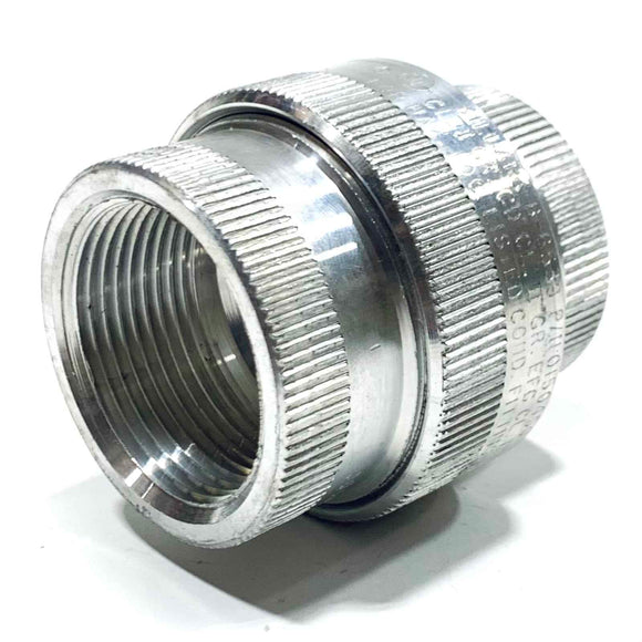 GUF-4 Killark 1 1/4" Explosion Proof Conduit Union, Aluminum