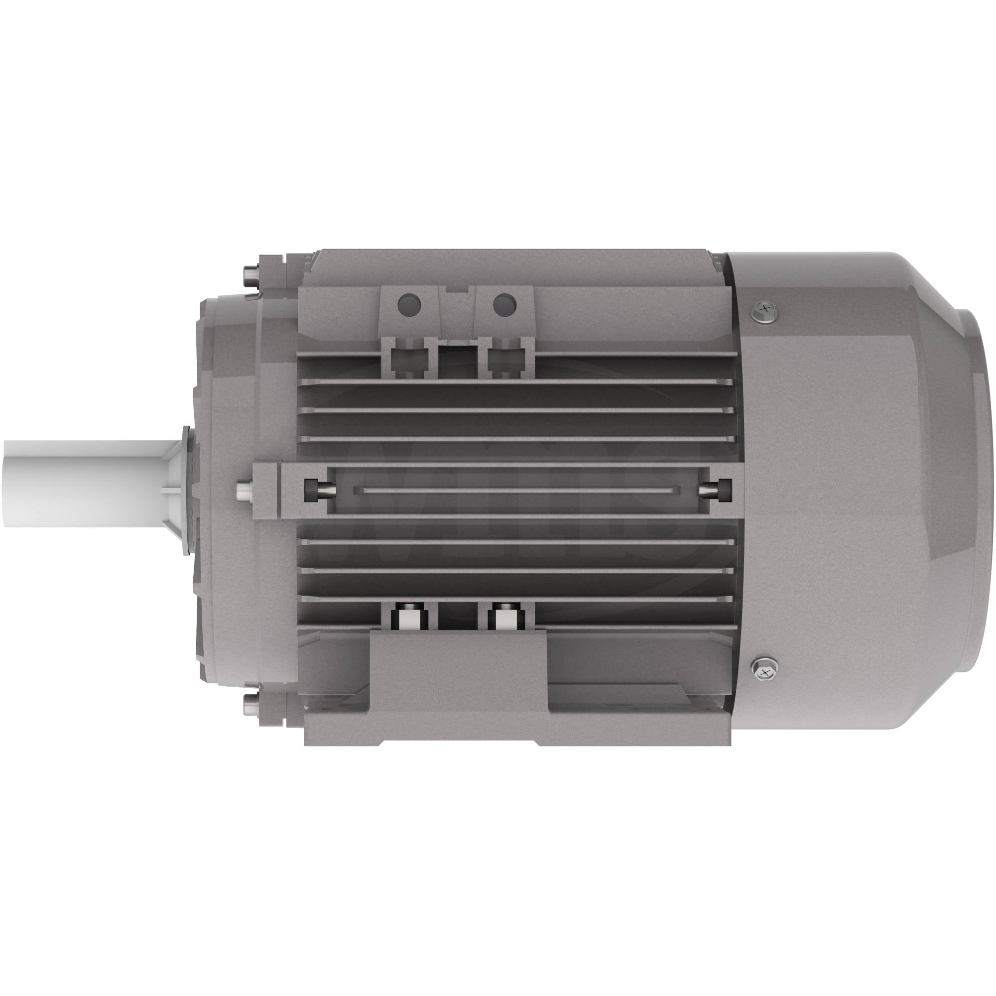 GX3-AL-TF-143T-2-B-D-1 Techtop 1HP Cast Aluminum Electric Motor, 3600RPM