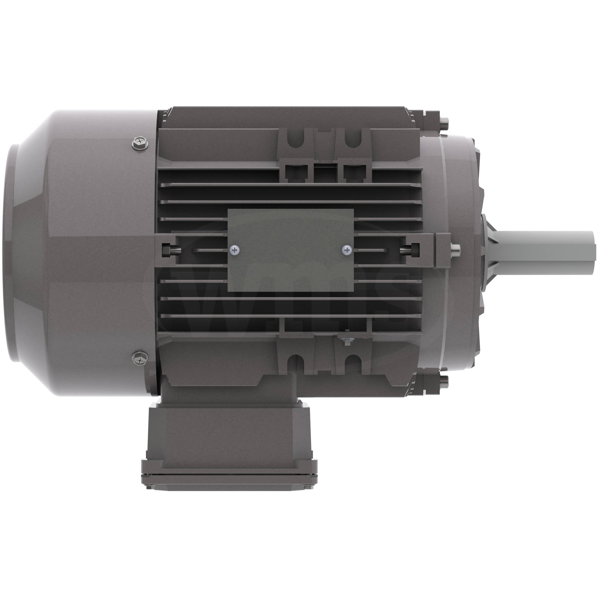 GX3-AL-TF-143T-2-B-D-1 Techtop 1HP Cast Aluminum Electric Motor, 3600RPM