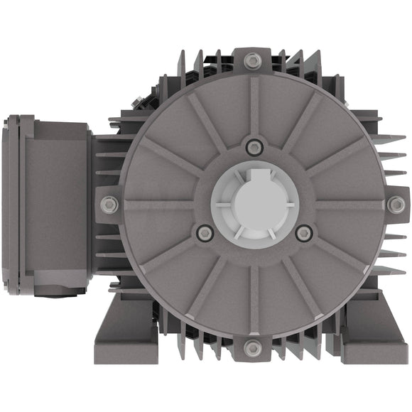 GX3-AL-TF-145T-6-B-D-1 Techtop 1HP Cast Aluminum Electric Motor, 1200RPM