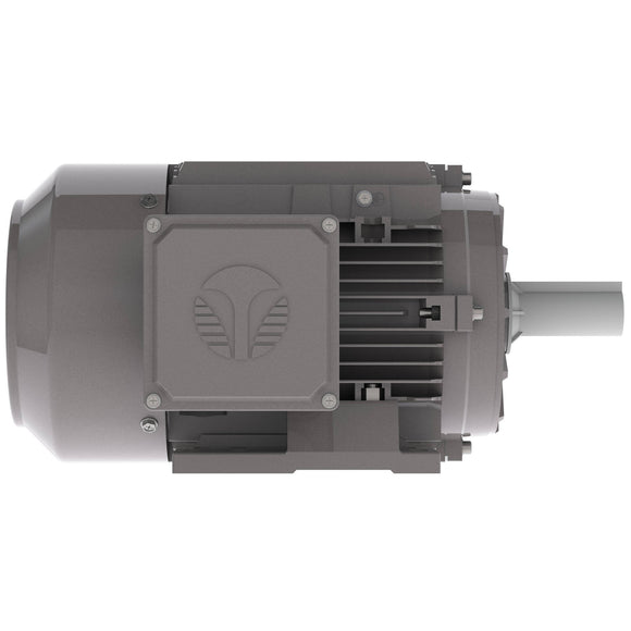 GX3-AL-TF-145T-6-B-D-1 Techtop 1HP Cast Aluminum Electric Motor, 1200RPM