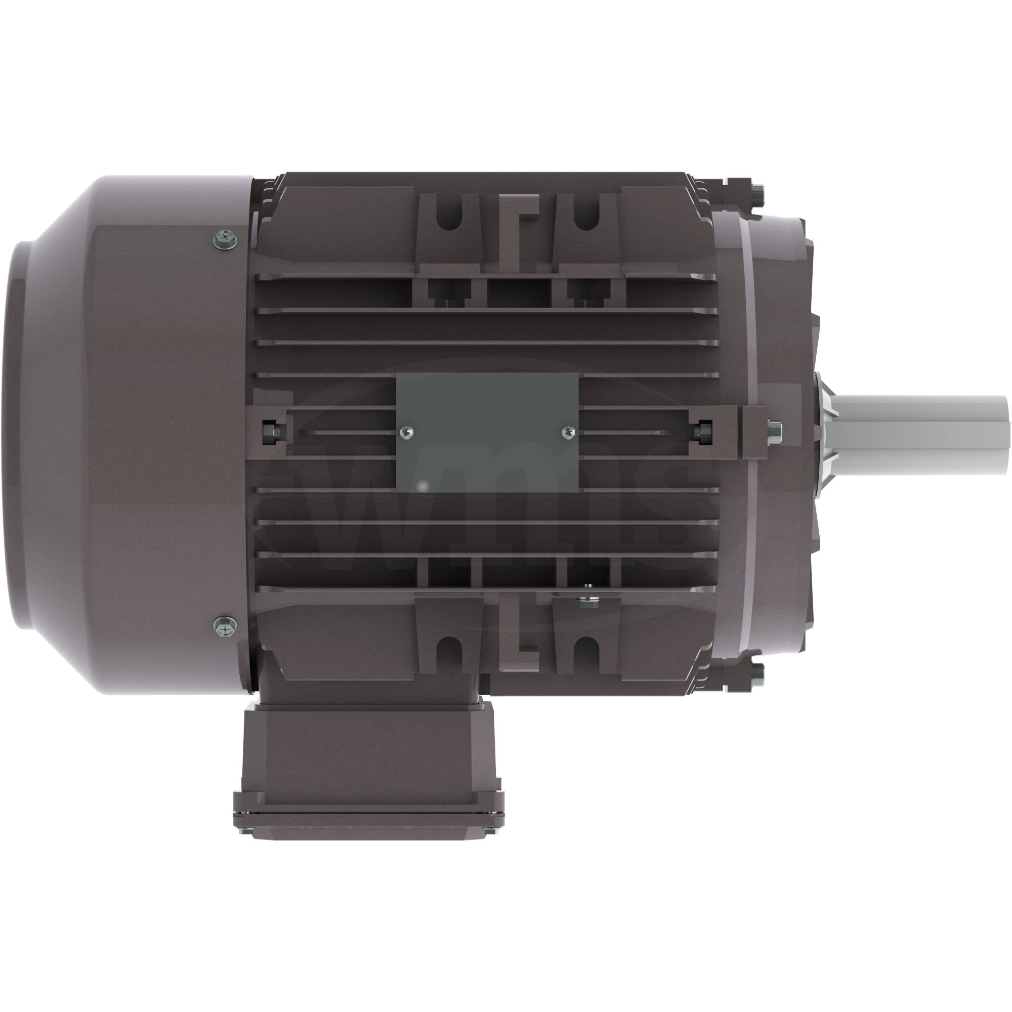 GX3-AL-TF-182T-4-B-D-3 Techtop 3HP Aluminum Frame Electric Motor, 1800RPM