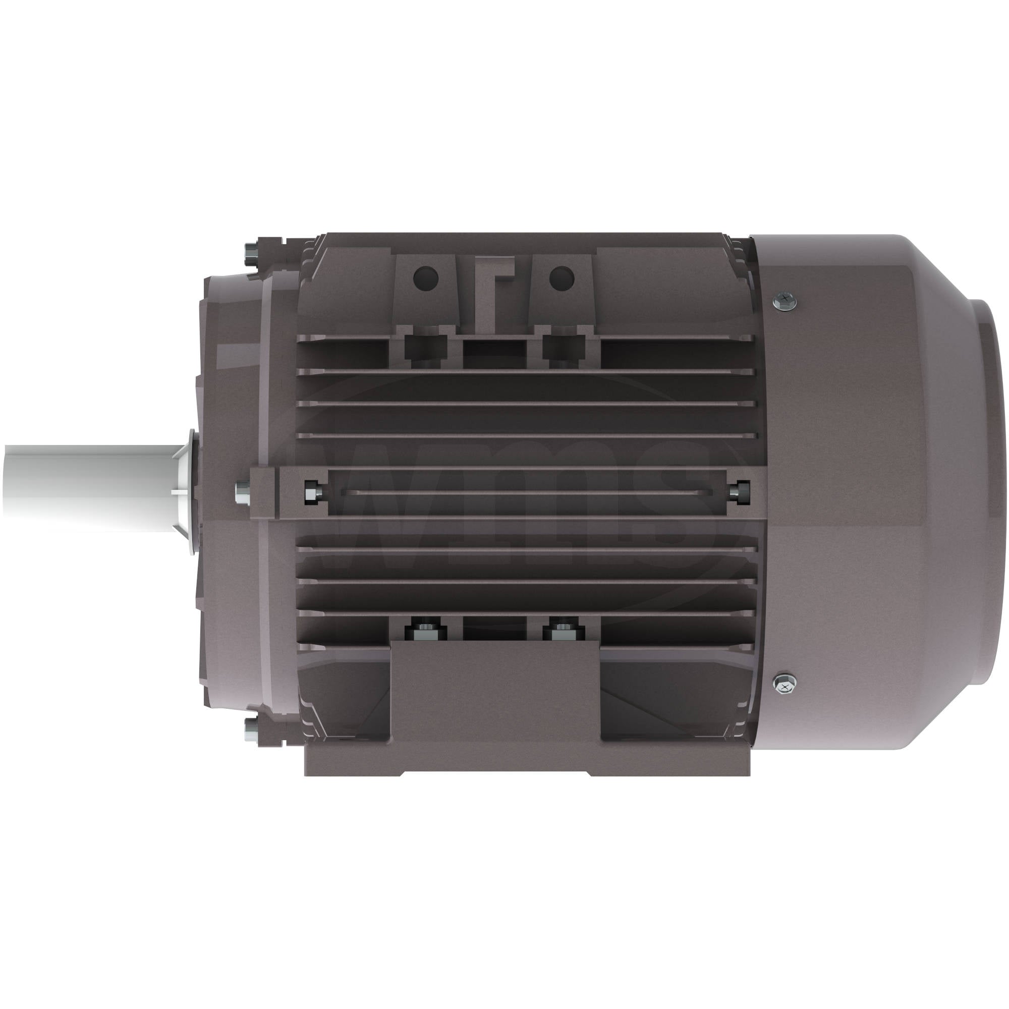 GX3-AL-TF-182T-4-B-D-3 Techtop 3HP Aluminum Frame Electric Motor, 1800RPM