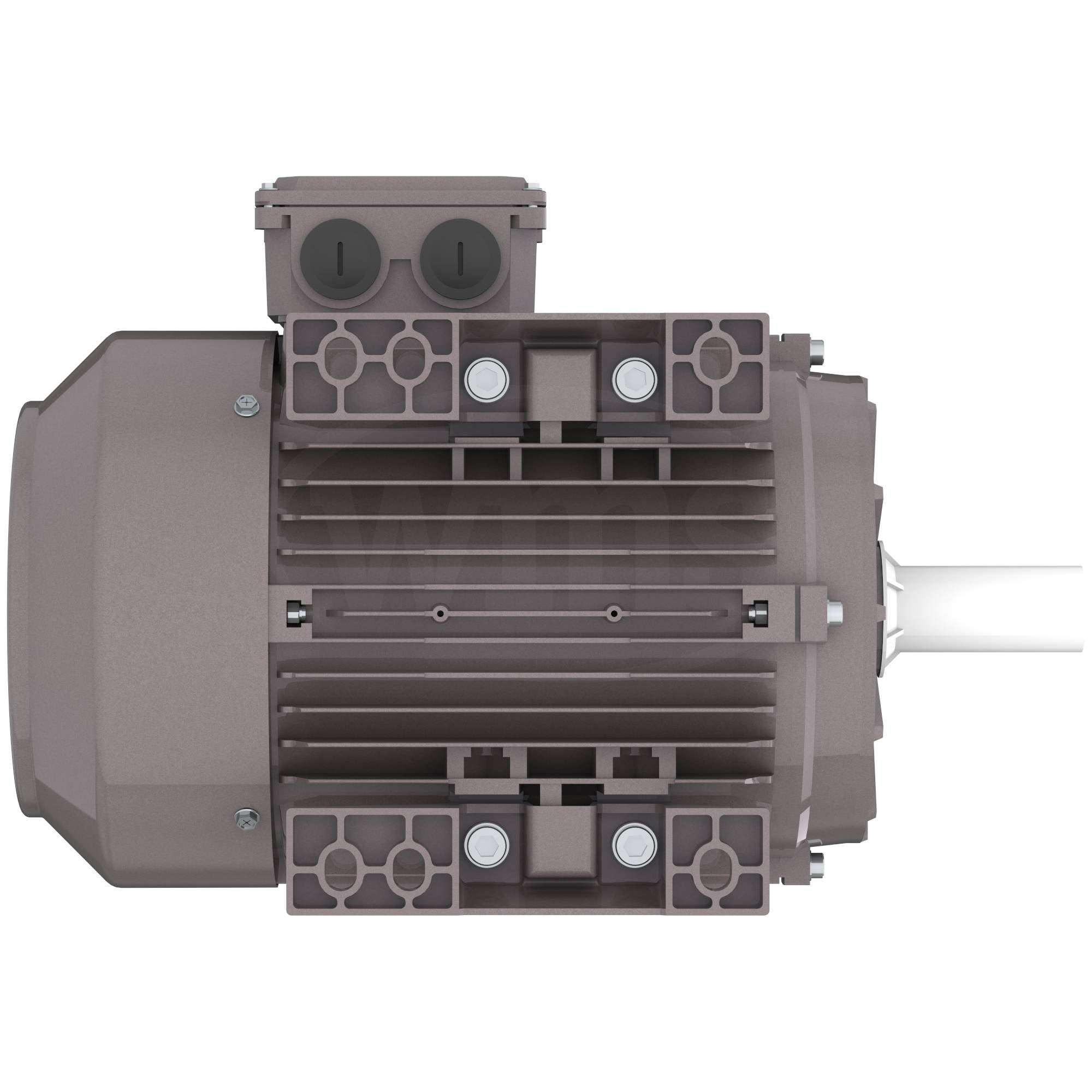 GX3-AL-TF-182T-6-B-D-1.5 Techtop 1.5HP Aluminum Frame Electric Motor, 1200RPM