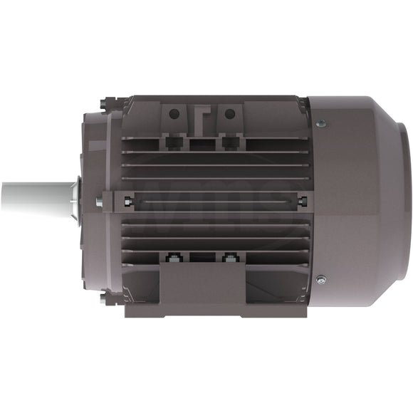 GX3-AL-TF-184T-4-B-D-5 Techtop 5HP Aluminum Frame Electric Motor, 1800RPM