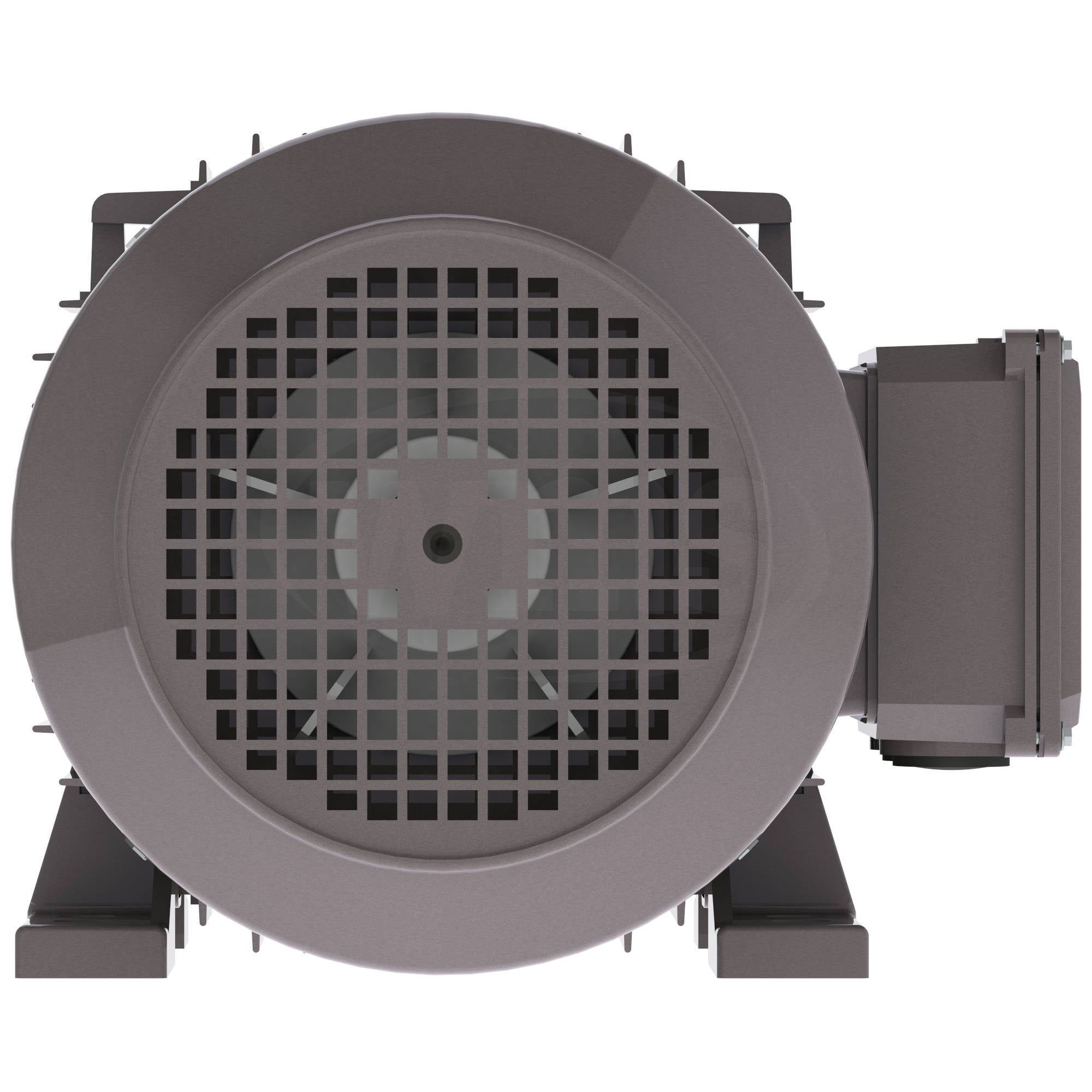 GX3-AL-TF-184T-6-B-D-2 Techtop 2HP Aluminum Frame Electric Motor, 1200RPM - 0