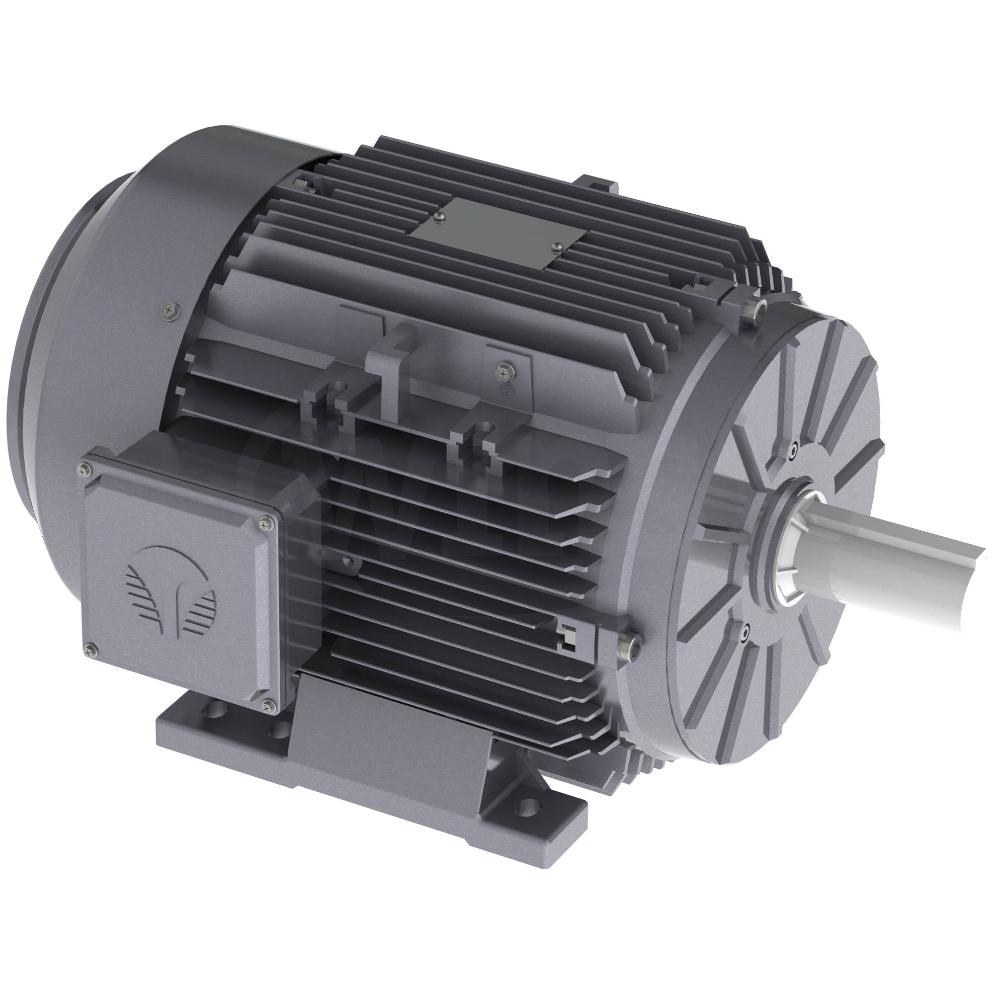 GX3-AL-TF-213T-2-B-D-7.5 Techtop 7.5HP Aluminum Frame Electric Motor, 3600RPM