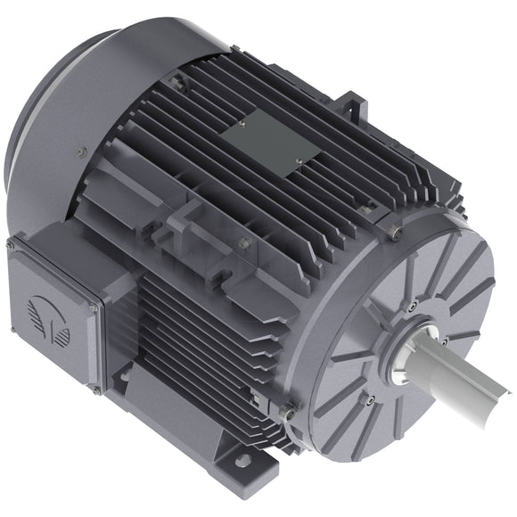 GX3-AL-TF-213T-2-B-D-7.5 Techtop 7.5HP Aluminum Frame Electric Motor, 3600RPM