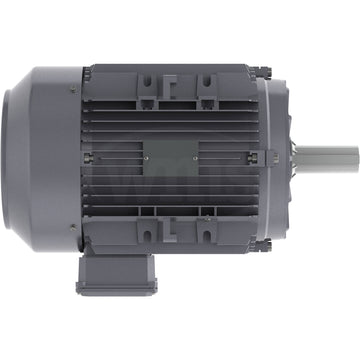 GX3-AL-TF-213T-6-B-D-3 Techtop 3HP Aluminum Frame Electric Motor, 1200RPM - 0