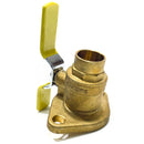 H-50404 Webstone Nibco Full Port Forged Brass Uni-Flange Ball Valve, 1"-4