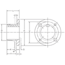 H24 AMEC "H" Style Taper Bushing, 1-1/2" Bore-2