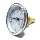 H25-90 Westwood Dial Thermometer, 1/2" NPT Thread, 2 1/2" Face-3