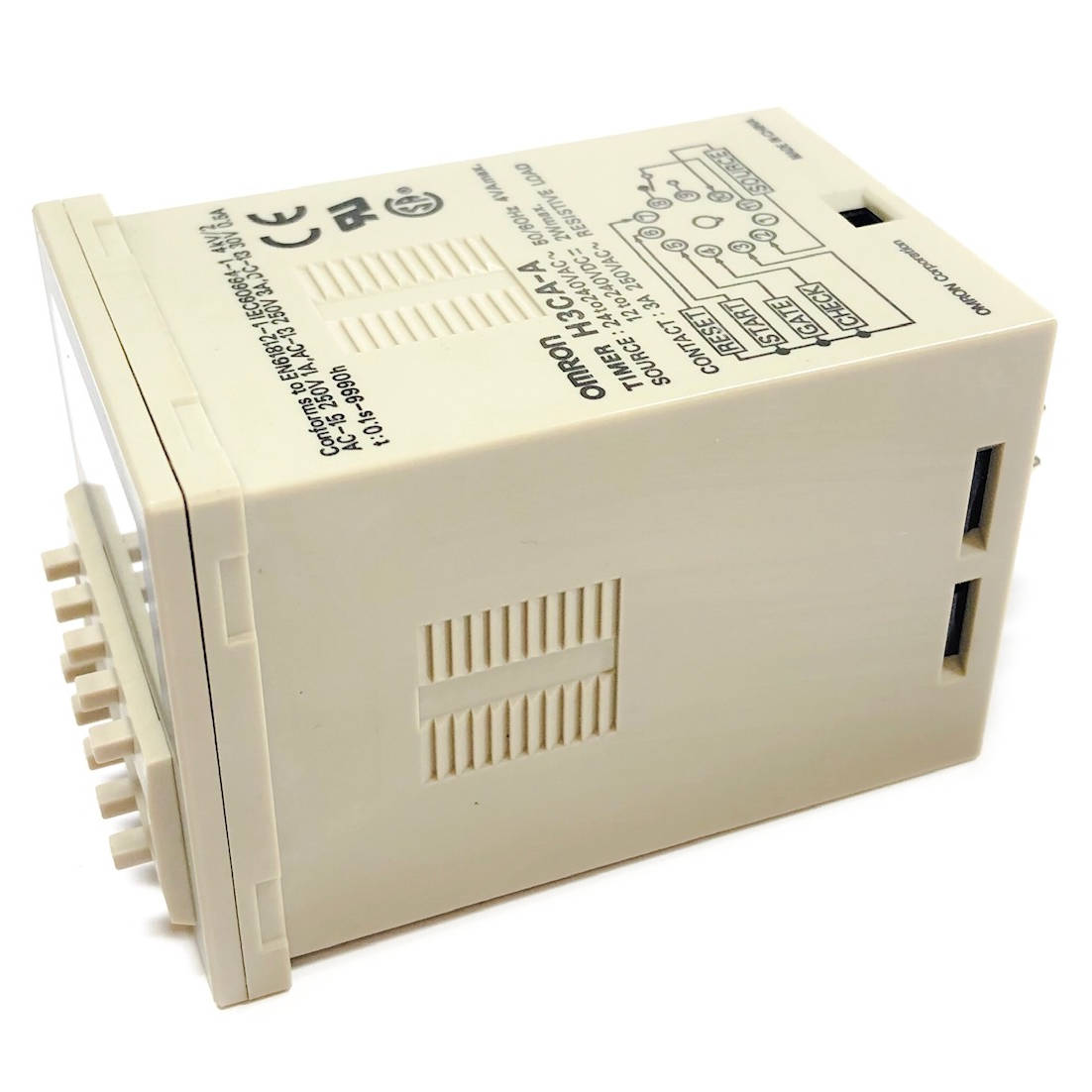 H3CA-A Omron Solid State Timer, Source: 50/60 Hz, 24-240VAC, 12-240VDC - 0