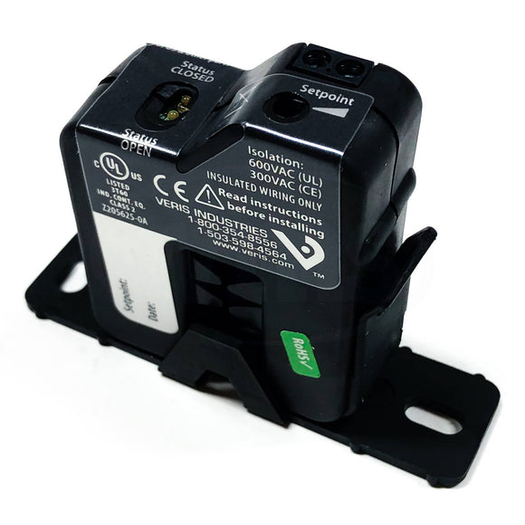 H608 Veris Hawkeye 608 Split-Core Current Switch, Adjustable Trip Point