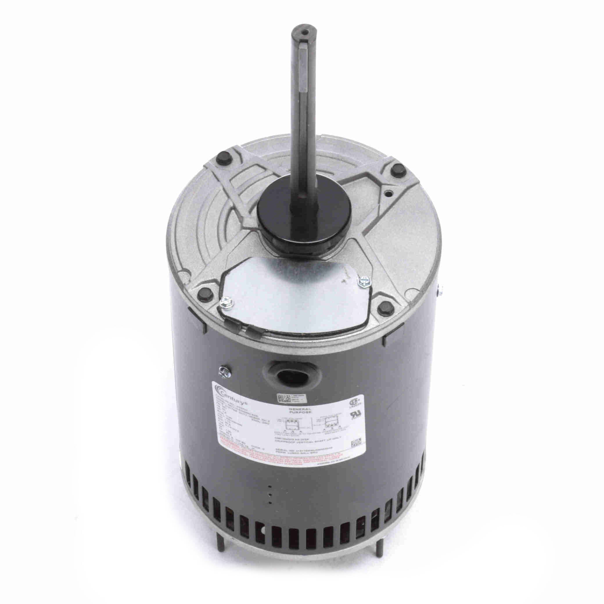 H767V1 Century 1.5HP Condenser Fan Electric Motor, 1200RPM - 0