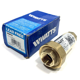 0072203 LF7RU2-2 Watts 1/2" X 1/2" Dual Check Valve Backflow Preventer