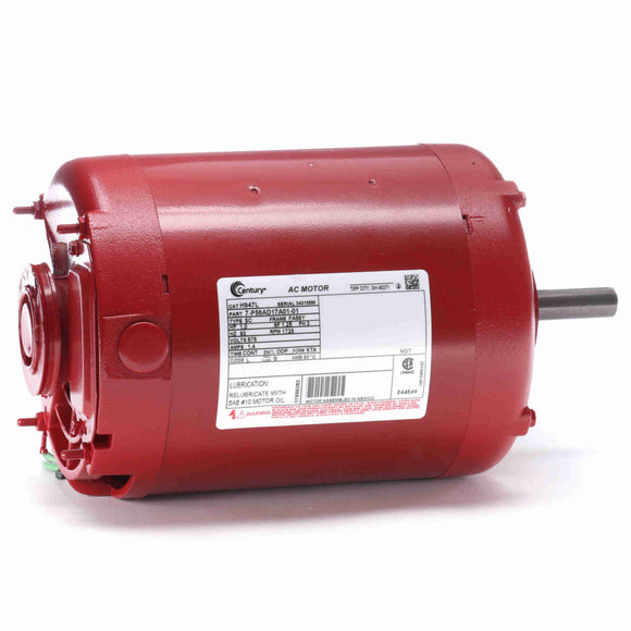 H947L Century 1HP Circulator Pump Electric Motor, 1800RPM