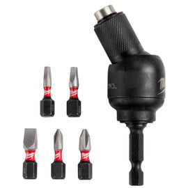 48-32-2300 Milwaukee SHOCKWAVE 6 Piece 30? Impact Knuckle Bit Holder Set