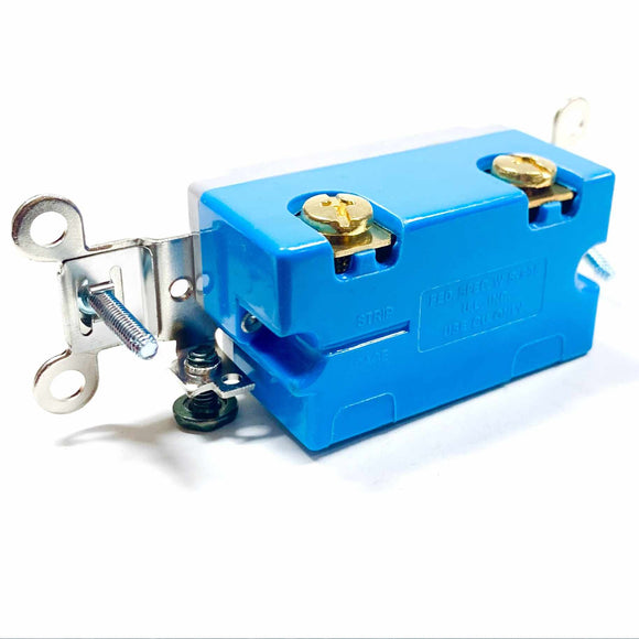 HBL1201I Hubbell Ivory Toggle Switch, Single Pole, 15A, 120-277VAC