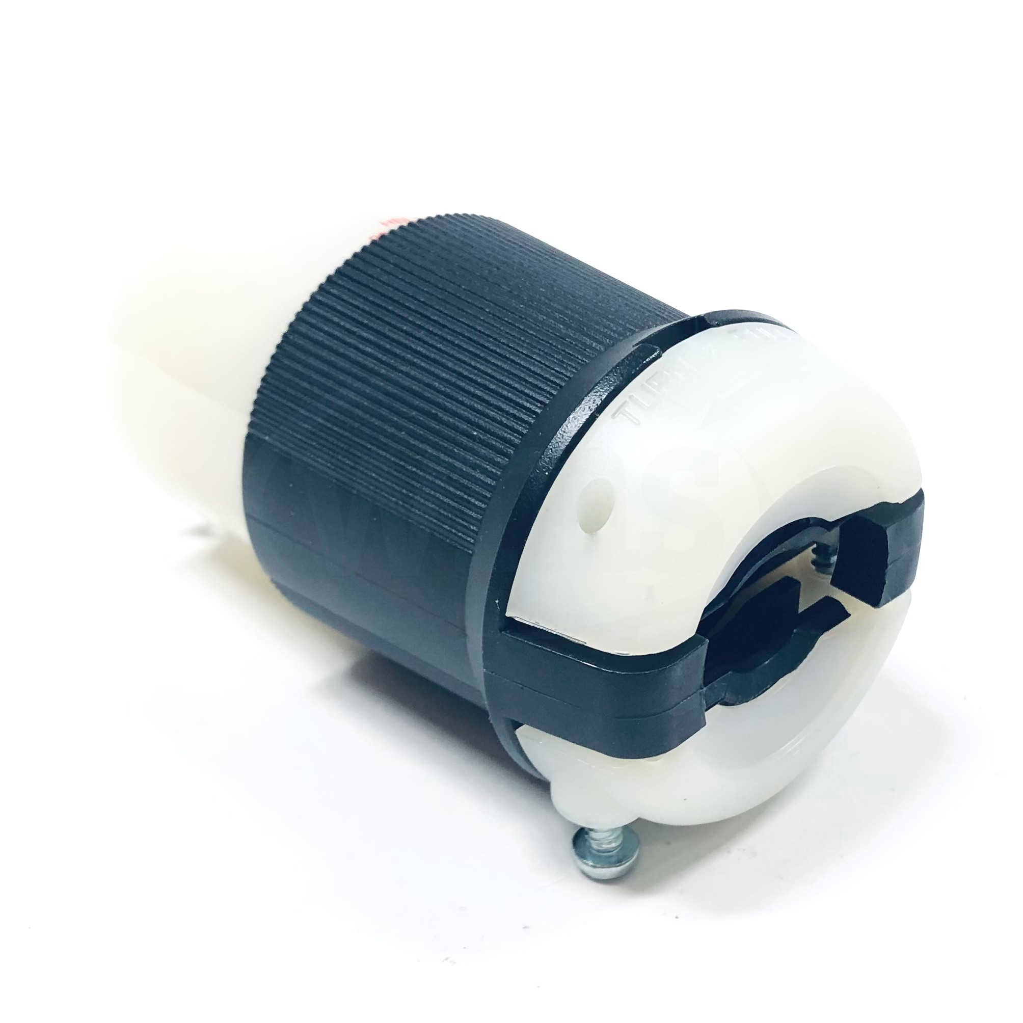 HBL2433 Hubbell Locking Connector, 3-Pole, 20 Amp, 480V, 3-Phase