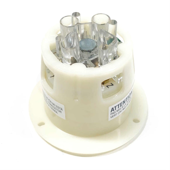 HBL2436 Hubbell InsulGrip Twist-Lock Flanged Receptacle, 20A, 3-Phase, 480VAC