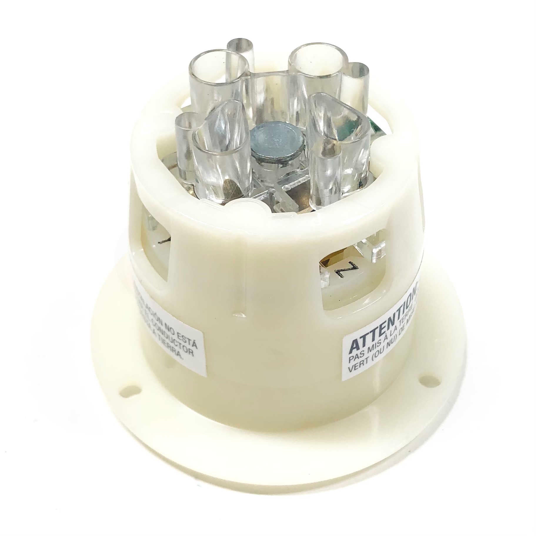 HBL2436 Hubbell InsulGrip Twist-Lock Flanged Receptacle, 20A, 3-Phase, 480VAC - 0