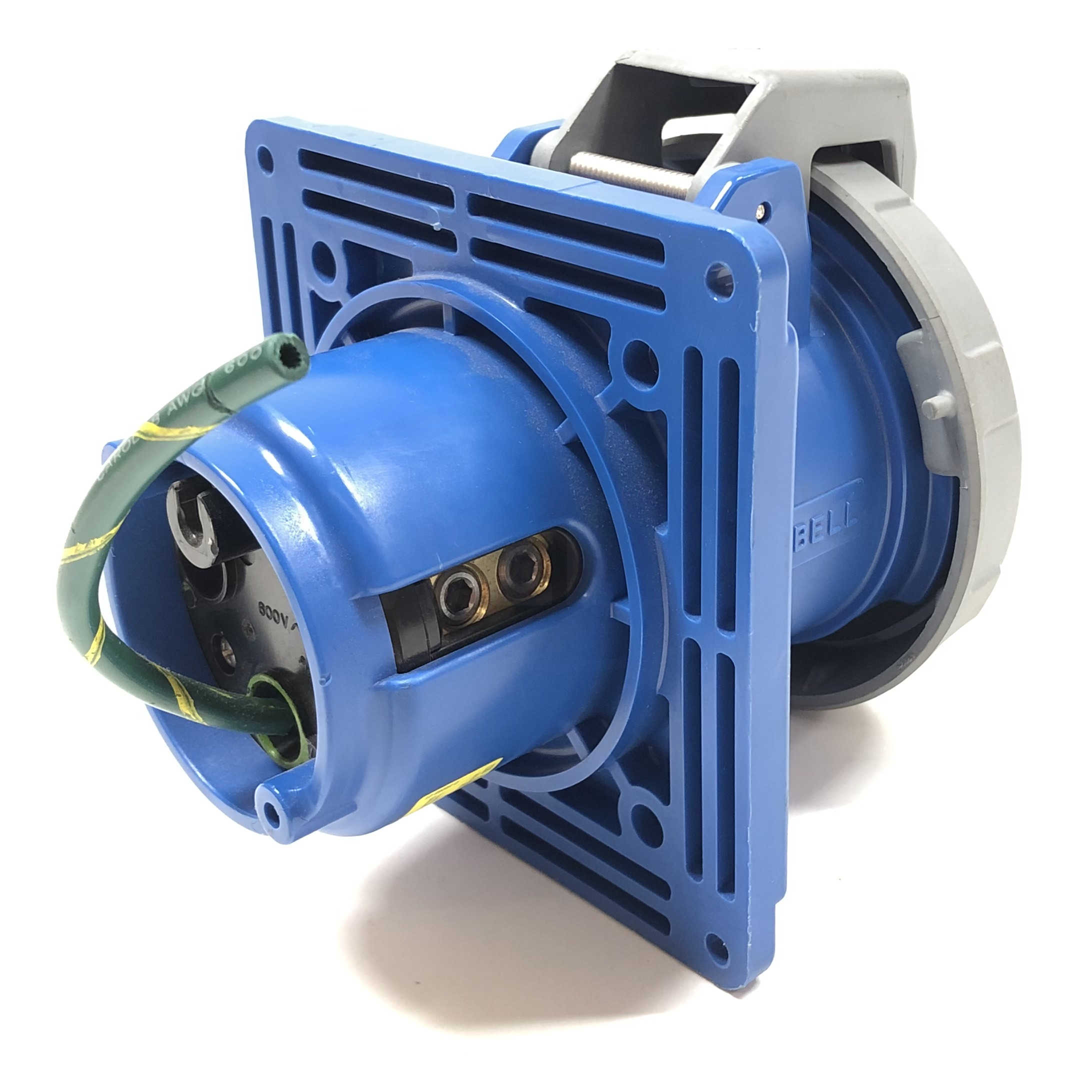 HBL3125R6W Hubbell Female Receptacle, 2-Pole, 125A, 220/240V - 0