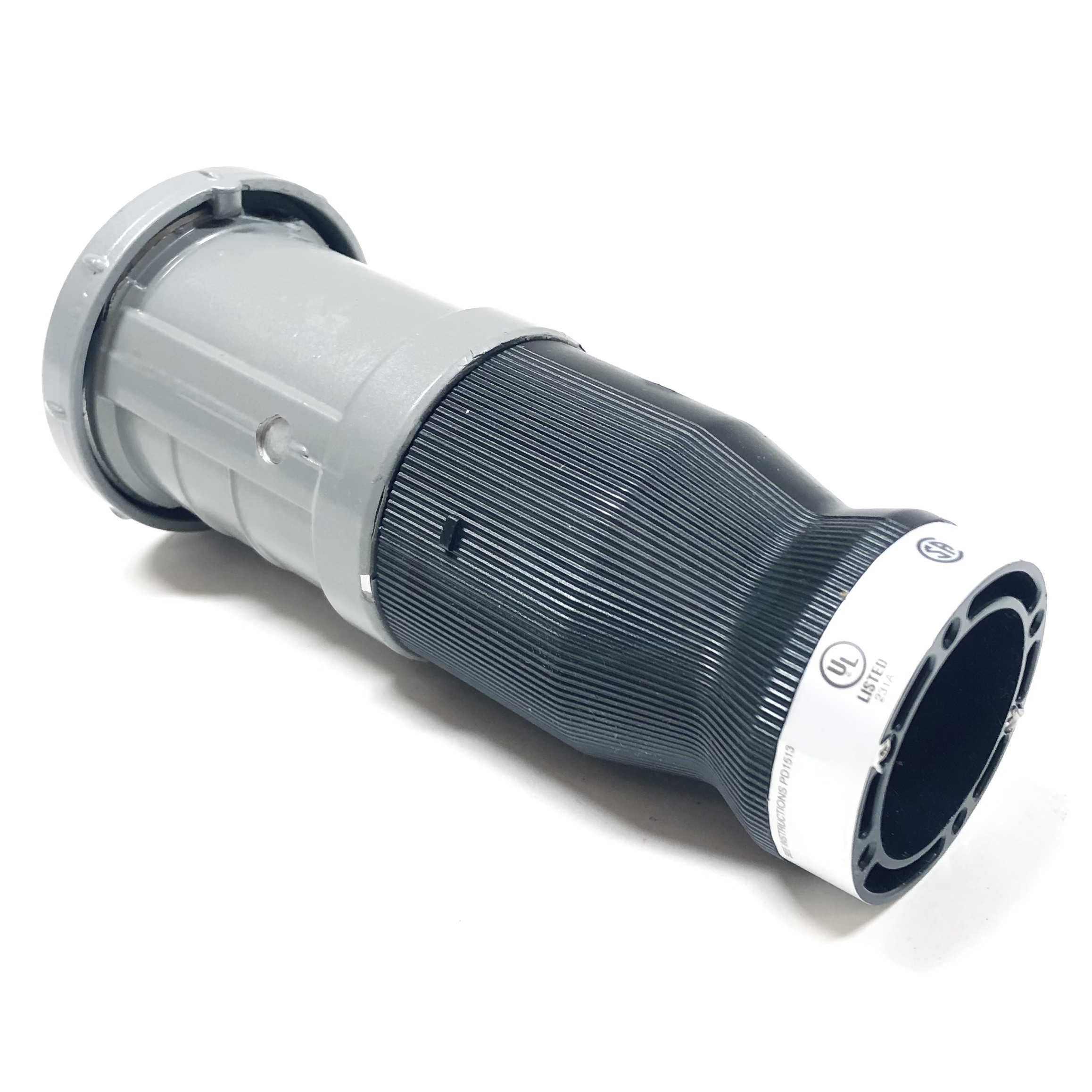 HBL460CS1W Hubbell InsulGrip Pin & Sleeve Connector, 60A, 250VDC, 600VAC, 3-Pole