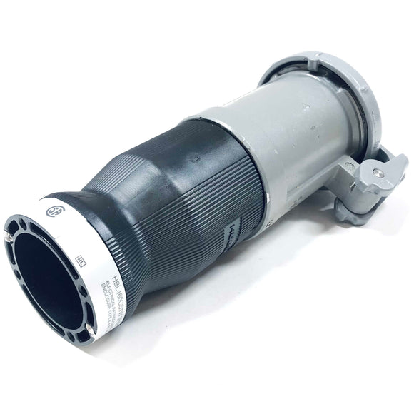 HBL460CS1W Hubbell InsulGrip Pin & Sleeve Connector, 60A, 250VDC, 600VAC, 3-Pole