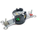 HBL4710 Hubbell Twist-Lock, Single Receptacle, 15A, 125V, 2-Pole, 3-Wire GRD-3