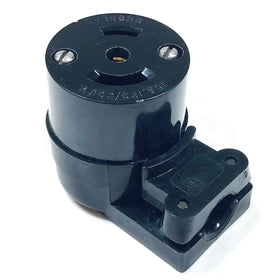 HBL7433 Hubbell Midget Twist-Lock Connector, 3-Pole, 15A, 125/250V