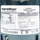 HC51TE460 Marathon 1HP AC Motor, 1075RPM, 460V, 1Ph, 56 Frame, 5KCP49UN6040S-3