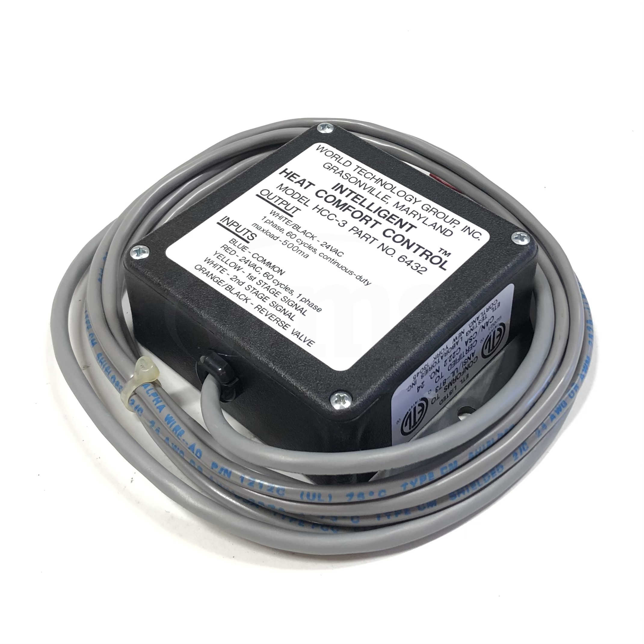 HCC-3 World Technology Intelligent Heat Comfort Control PN# 6432 - 0