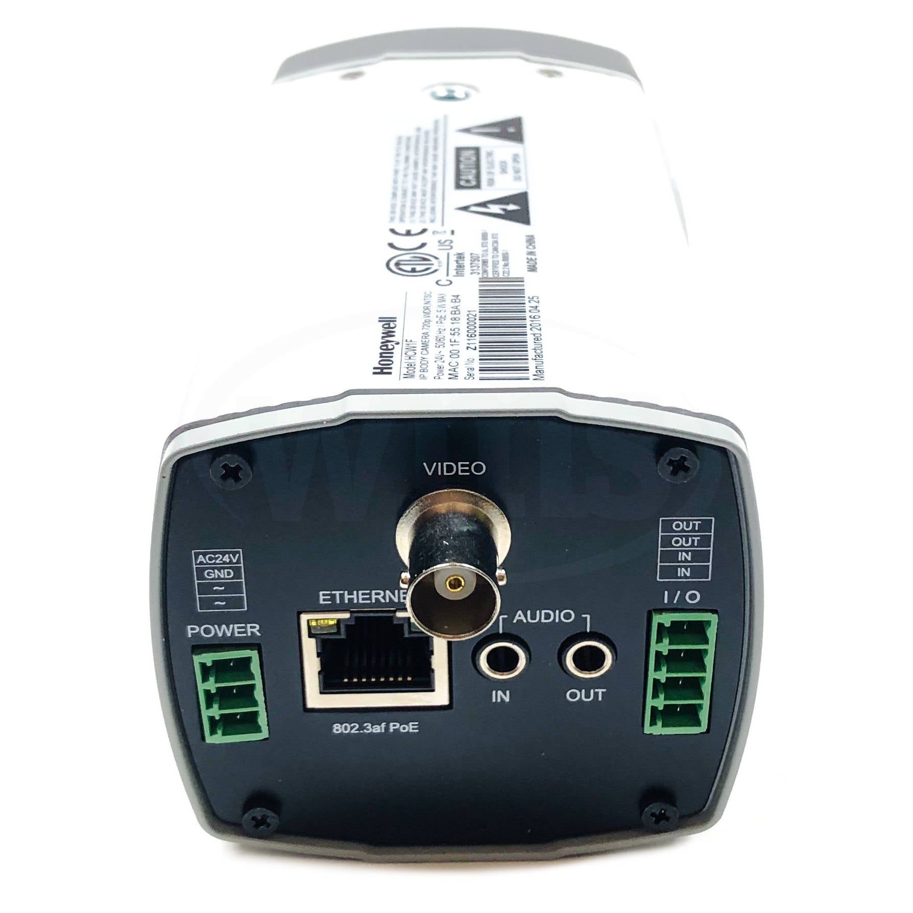 Honeywell HCW1F equlP Series True Day/Night IP Box Camera