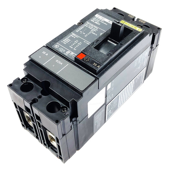 Square D HDL26035 Circuit Breaker, 35 Amp, 2-Pole