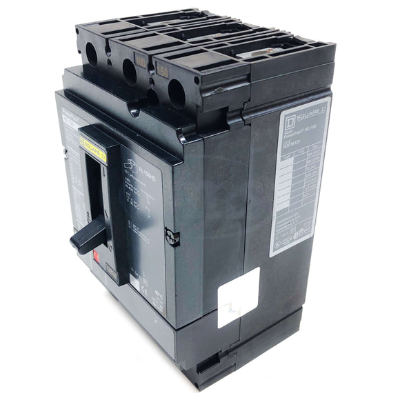 HDP36125 Square D PowerPact Thermo-Magnetic Circuit Breaker, 125 Amp 3-Pole