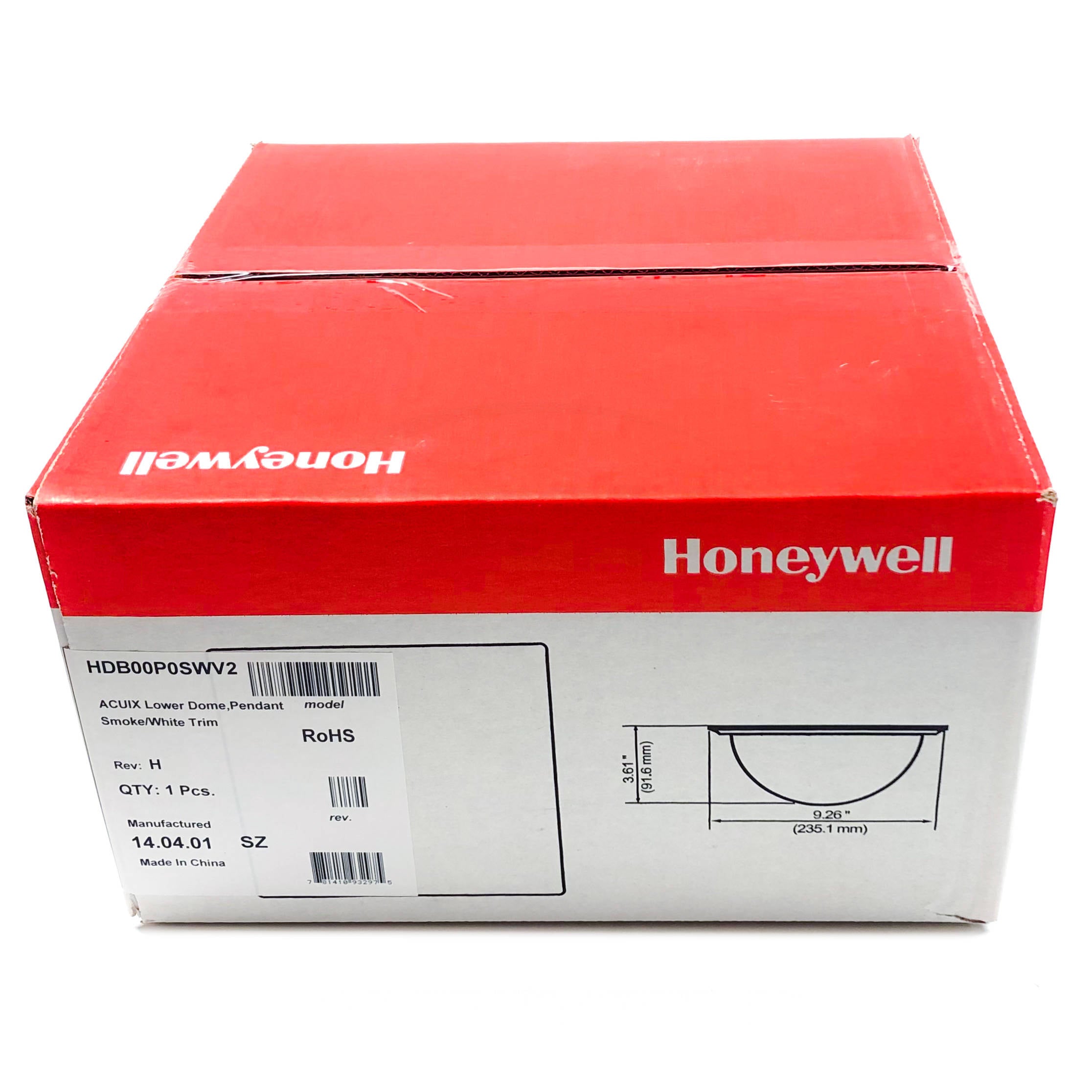 HDXJNWASW Honeywell ZCUIX High Speed PTZ Dome Camera Kit with Housing