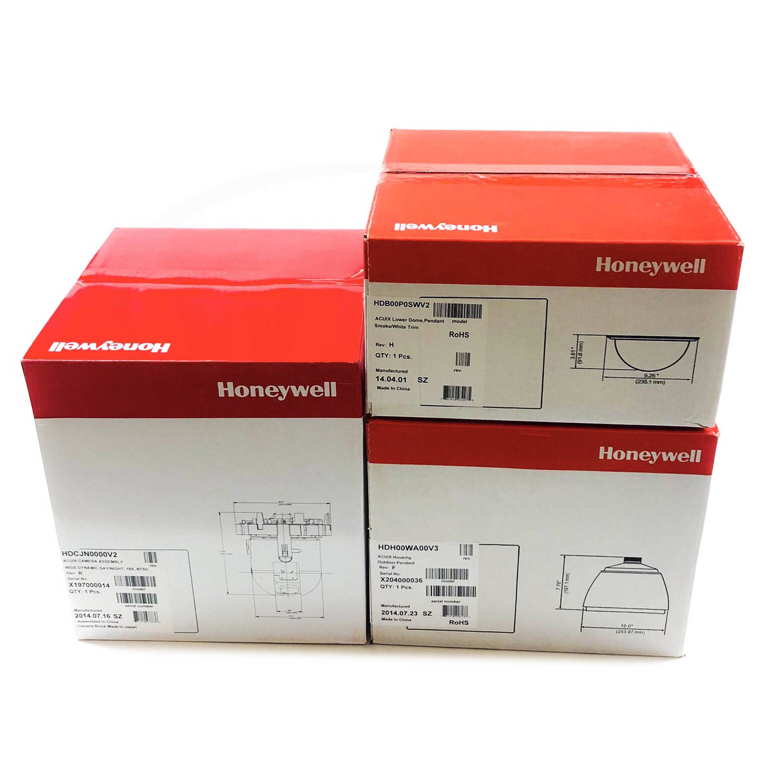 HDXJNWASW Honeywell ZCUIX High Speed PTZ Dome Camera Kit with Housing
