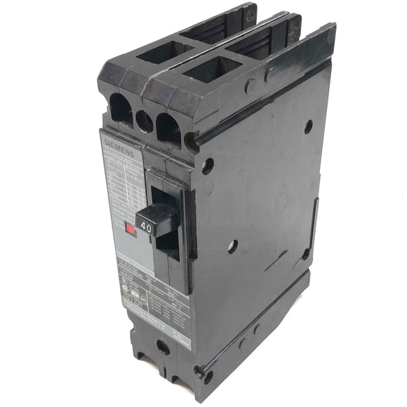 HHED62B040 Siemens 40A, 600V Max, 2Pole