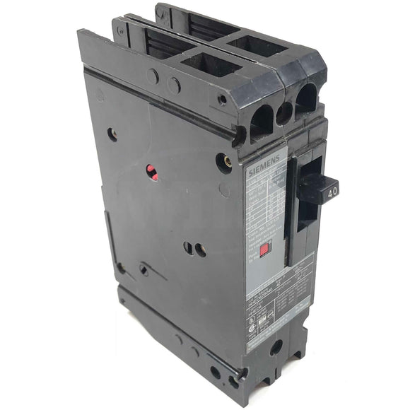 HHED62B040 Siemens 40A, 600V Max, 2Pole