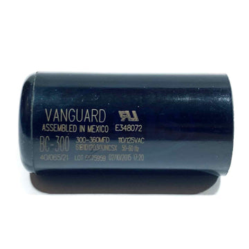 BC-300 Vanguard 110-125Vac Start Capacitor, 300-360 uF