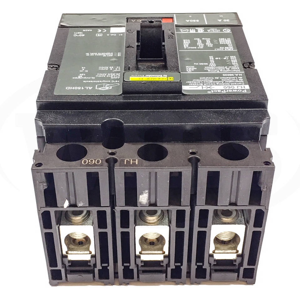 HJL36020 Square D PowerPact Circuit Breaker, 20 Amp