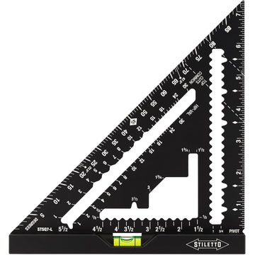 STSQ7-L Stiletto 7" Carpenter Square with Level