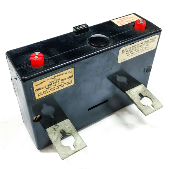 HKA2225T Westinghouse Trip Unit, 2 Pole, 225 Amp