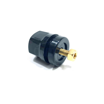 RS50GB Supercon Black Electrical Connector Socket, 50 Amp, 125-250V