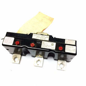 Westinghouse Cutler Hammer 3 Pole 225 Amp Trip Uni