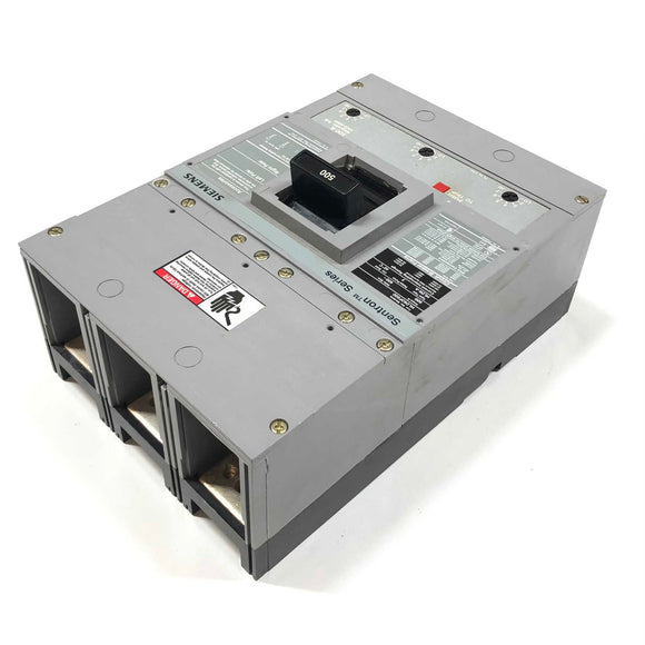 HLD63F500 Siemens / ITE Circuit Breaker 500 Amp Trip Unit, 600 Volt,