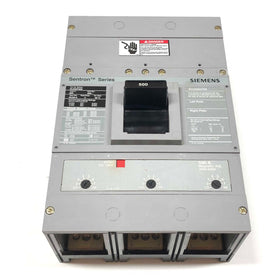 HLD63F500 Siemens / ITE Circuit Breaker 500 Amp Trip Unit, 600 Volt,