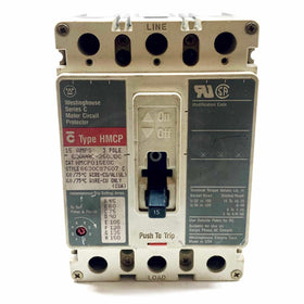HMCP015E0C Westinghouse Circuit Breaker, 15A, Series C, 3-Pole, 600V