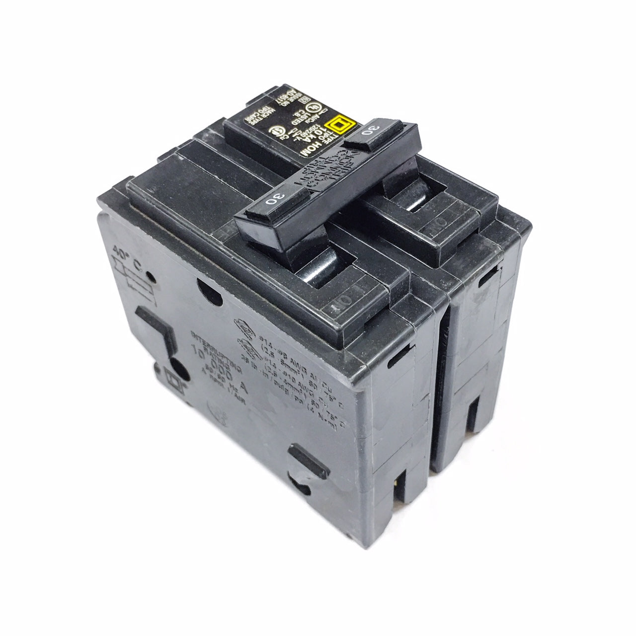 HOM230 Square D 30-Amp 2-Pole Circuit Breaker - 0